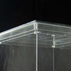 Acrylic Table Top Bridge Connector Rectangular Plate 46"x12" Clear - Durable Design for Pedestal Stands - Bell Racket Store
