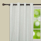 42"-126" Adjustable Curtain Rod Set, Chocolate Brown, Marble Finials
