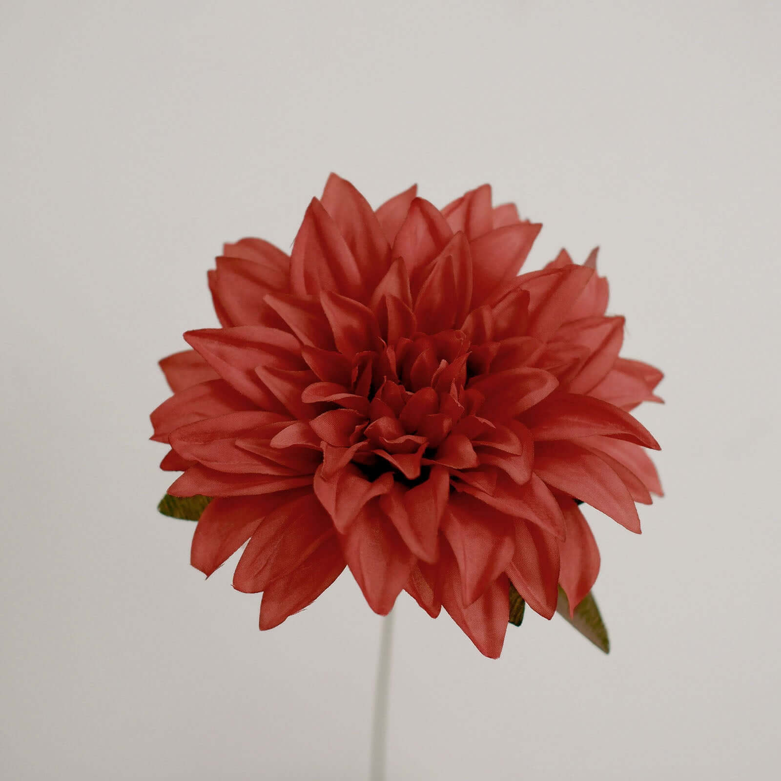 2 Bouquets 20" Terracotta Artificial Silk Dahlia Flower Spray Bushes
