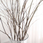 10-Pack Faux Willow Tree Branch Decor - Long Flexible Artificial Twig Stems for DIY Crafts Floral Bouquets & Event Decorations 37"