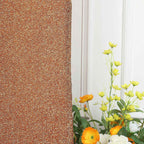 5ft Antique Gold Shimmer Tinsel Spandex Chiara Backdrop Stand Cover For Fitted Round Top Wedding Arch