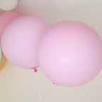 2 Pack 32" Large Matte Pastel Pink Helium Air Premium Latex Balloons