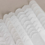 6 Pack 12" White Tissue Paper Pom Poms Flower Balls, Ceiling Wall Hanging Decorations