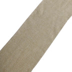 5 Pack Jute Faux Burlap 6"x108" Chair Sashes Natural - Boho Chic Linen Decor