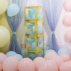 4-Pack Stickers Banner Custom Alphabet "F" Design Gold - Text Stick-On Decorative Letters 5"