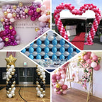 Set of 4 Balloon Arch Kit - Decorating Strips, Balloon Tie Tool, Glue Dots and Curling Ribbon for Party Decorations