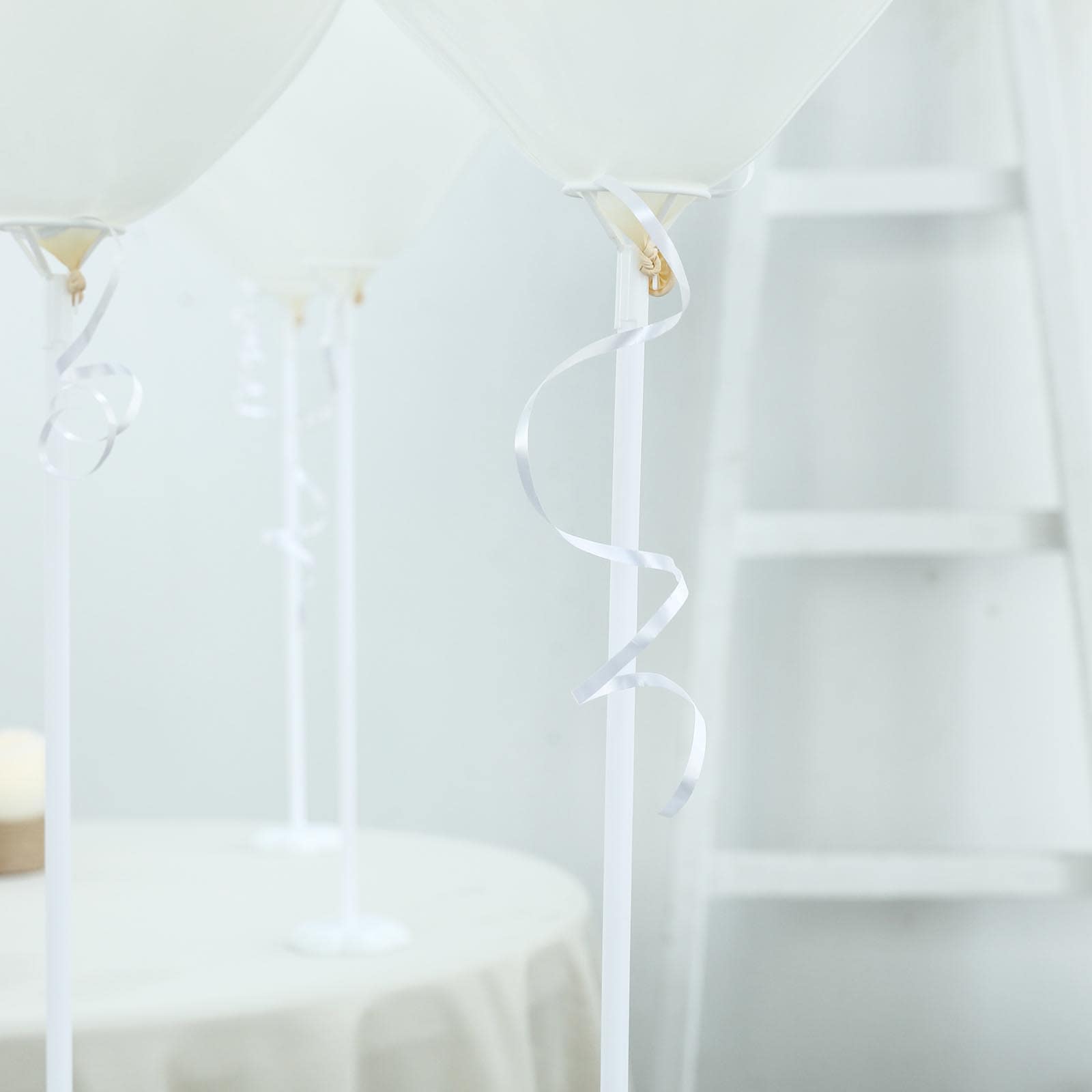 Set of 4 Balloon Arch Kit - Decorating Strips, Balloon Tie Tool, Glue Dots and Curling Ribbon for Party Decorations