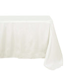 Polyester 54"x96" Rectangle Tablecloth Ivory - Wrinkle-Resistant & Easy-to-Care Table Cover