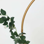 24" Gold Heavy Duty Metal Hoop Wreath, Floral Hoop