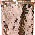 Big Payette Sequin 13"x108" Table Runner Rose Gold - Dazzling Design