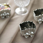 12 Pack 2.5" Silver Mini Chariot Treat Party Favor Boxes, Small Candy Container Gift Boxes