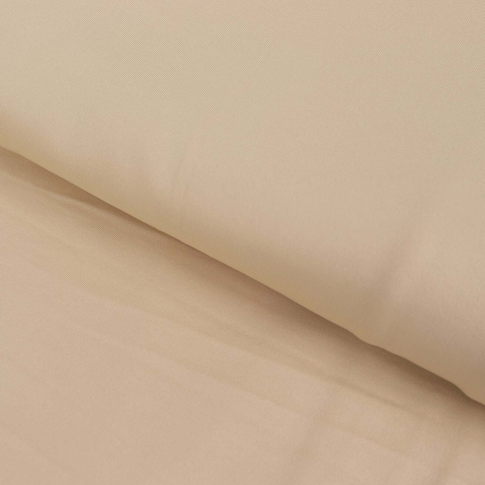Beige Spandex 4 - Way Stretch Fabric Roll, DIY Craft Fabric Bolt - 60"x10 Yards - Bell Racket Store