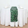 Big Payette Sequin 13"x108" Table Runner Hunter Emerald Green - Dazzling Design