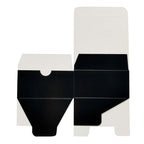 100 Pack 4"x4"x2" Black Cake Cupcake Party Favor Gift Boxes, DIY