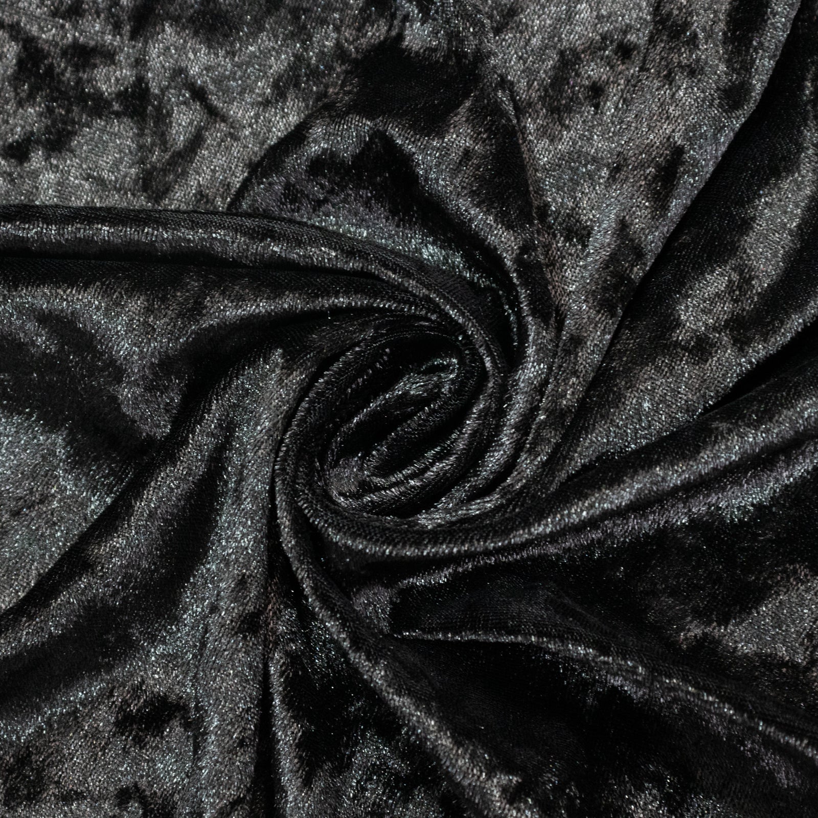 Black Crushed Velvet Backdrop Curtain â€“ 5ft x 14ft Event Drape with Rod Pocket, Privacy Panel for Photo Booths & Events - Bell Racket Store