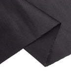 Black Scuba Polyester Fabric Roll, Wrinkle Free DIY Craft Fabric Bolt - 60"x10 Yards - Bell Racket Store