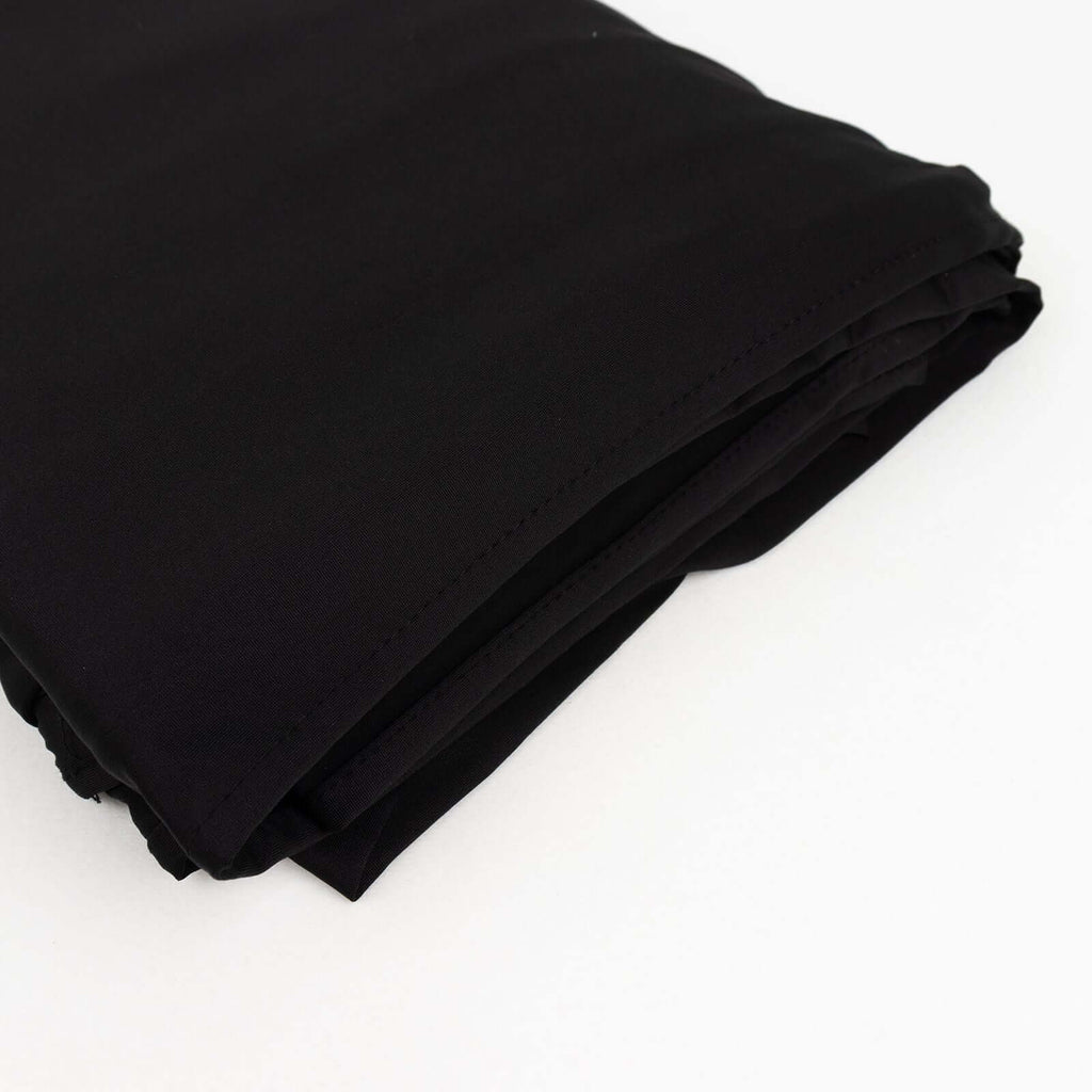 Black Spandex 4 - Way Stretch Fabric Roll, DIY Craft Fabric Bolt - 60"x10 Yards - Bell Racket Store