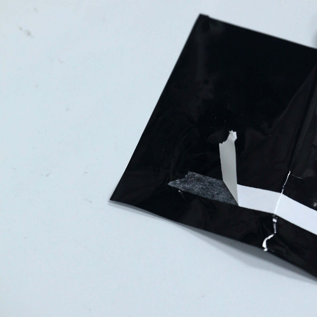 Black Star Chain Foil Fringe Curtain Party Backdrop, Metallic Black Tinsel Streamer Party Decor - Door Window Foil Curtain - 3ftx6.5ft - Bell Racket Store