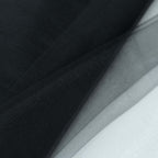 54"x40 Yards Black Tulle Fabric Bolt, DIY Crafts Sheer Fabric Roll
