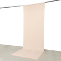 Blush 4 - Way Stretch Spandex Event Curtain Drapes, Wrinkle Free Backdrop Event Panel with Rod Pockets - 5ftx14ft - Bell Racket Store