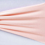 5 Pack Stretch Spandex Chair Sashes Blush - Fitted Finish Two Ply Heavy Duty Chair Bands 5"x12"