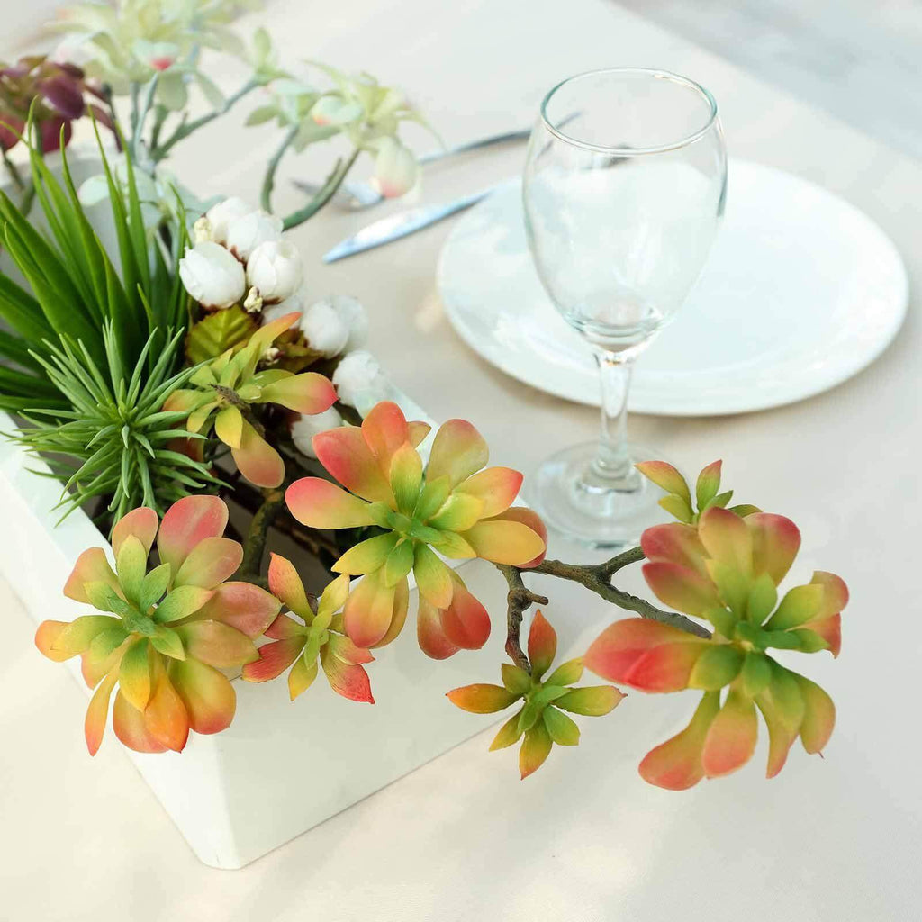 3 Pack 18" Assorted Artificial Aeonium Spray Succulent Air Plants