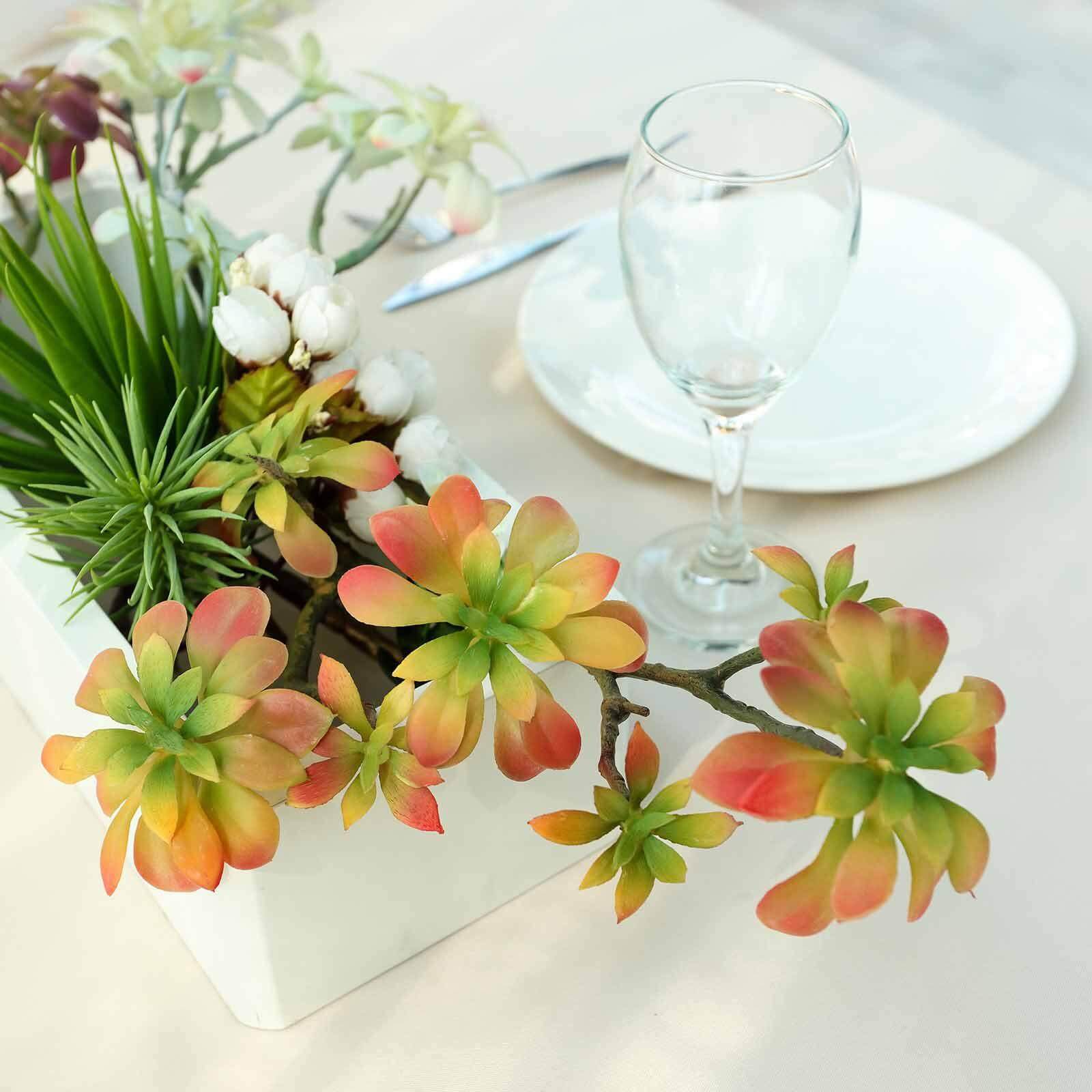 3 Pack 18" Assorted Artificial Aeonium Spray Succulent Air Plants