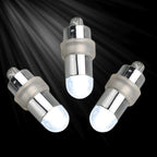 12-Pack Balloon Lights Bullet Design White - Waterproof LED Centerpiece Filler Lights