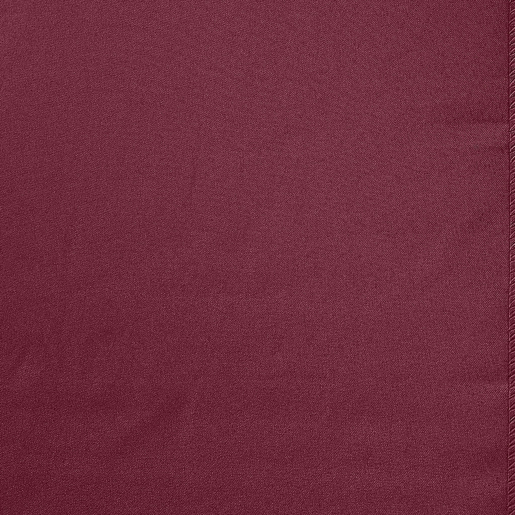 Polyester 12"x108" Table Runner Burgundy - Durable & Wrinkle-Resistant Table Decor