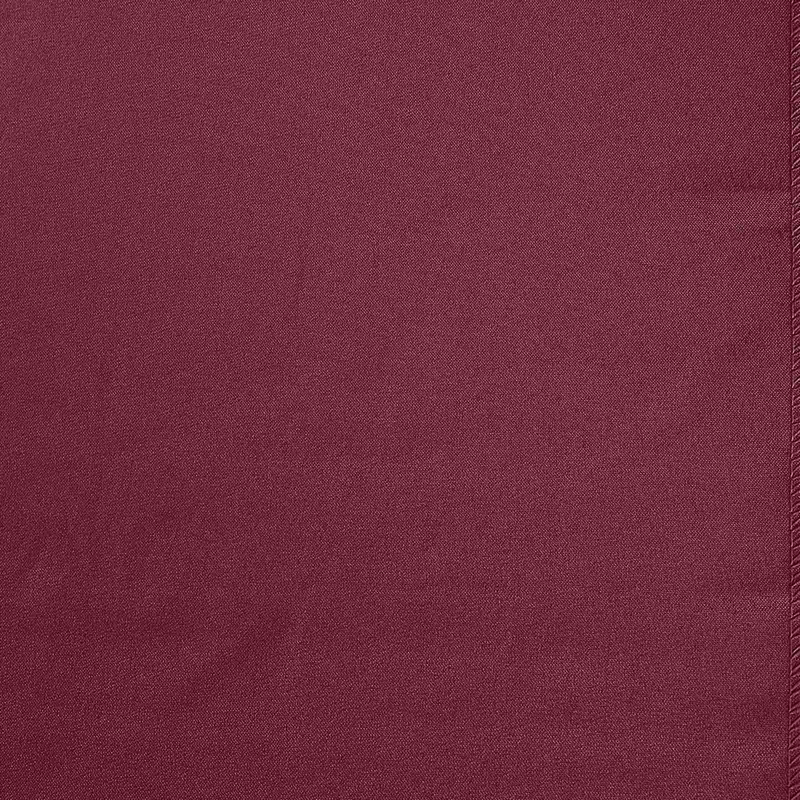 Polyester 12"x108" Table Runner Burgundy - Durable & Wrinkle-Resistant Table Decor