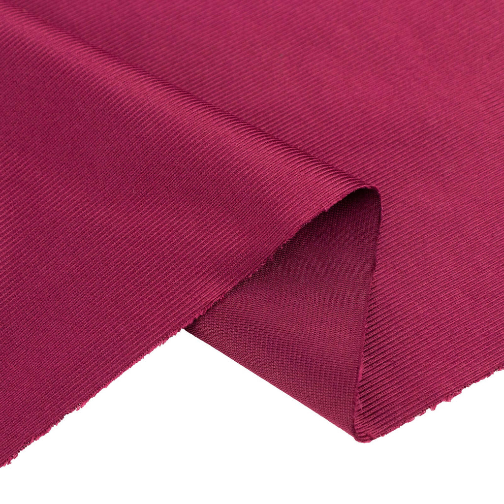 Burgundy Scuba Polyester Fabric Roll, Wrinkle Free DIY Craft Fabric Bolt - 60"x10 Yards - Bell Racket Store