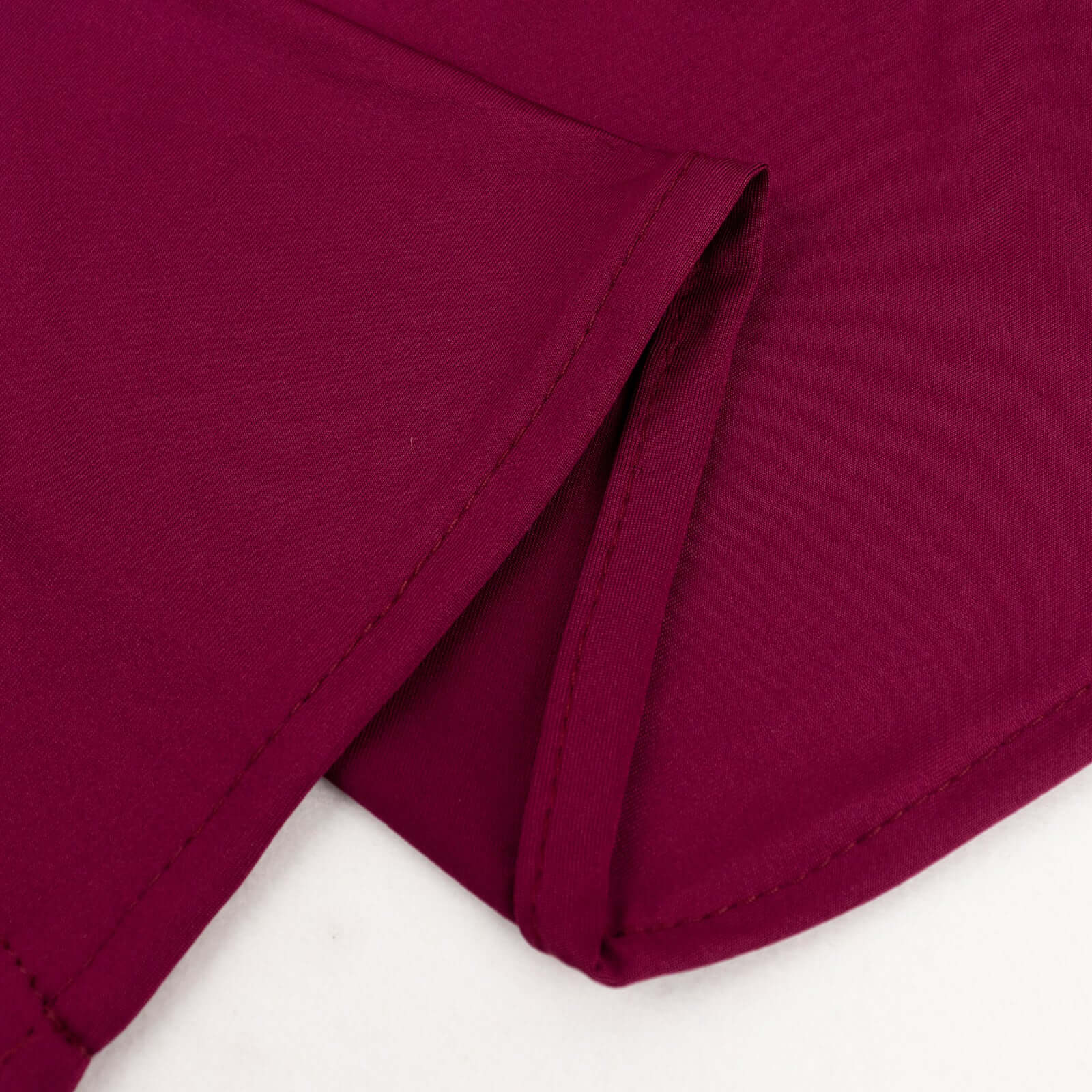 Burgundy Spandex 4 - Way Stretch Fabric Roll, DIY Craft Fabric Bolt - 60"x10 Yards - Bell Racket Store