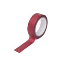 5 Pack 0.5"x5 Yards Burgundy Washi DIY Craft Glitter Tape
