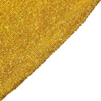 8ftx7ft Gold Metallic Shimmer Tinsel Spandex Hexagon Wedding Arbor Cover, 2-Sided Backdrop