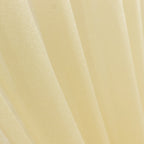 Champagne Sheer Backdrop Drape â€“ 5ftx32ft Wedding Arch & Ceiling Decor Panel, Wrinkle Free with Soft Shimmer - Bell Racket Store