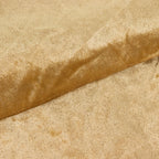 65"x5 Yards Champagne Crushed Velvet Fabric Bolt, DIY Craft Fabric Roll