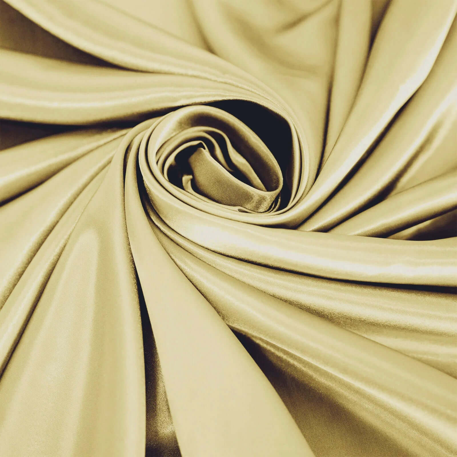 Satin 120" Round Tablecloth Champagne - Stylish Seamless Table Cover