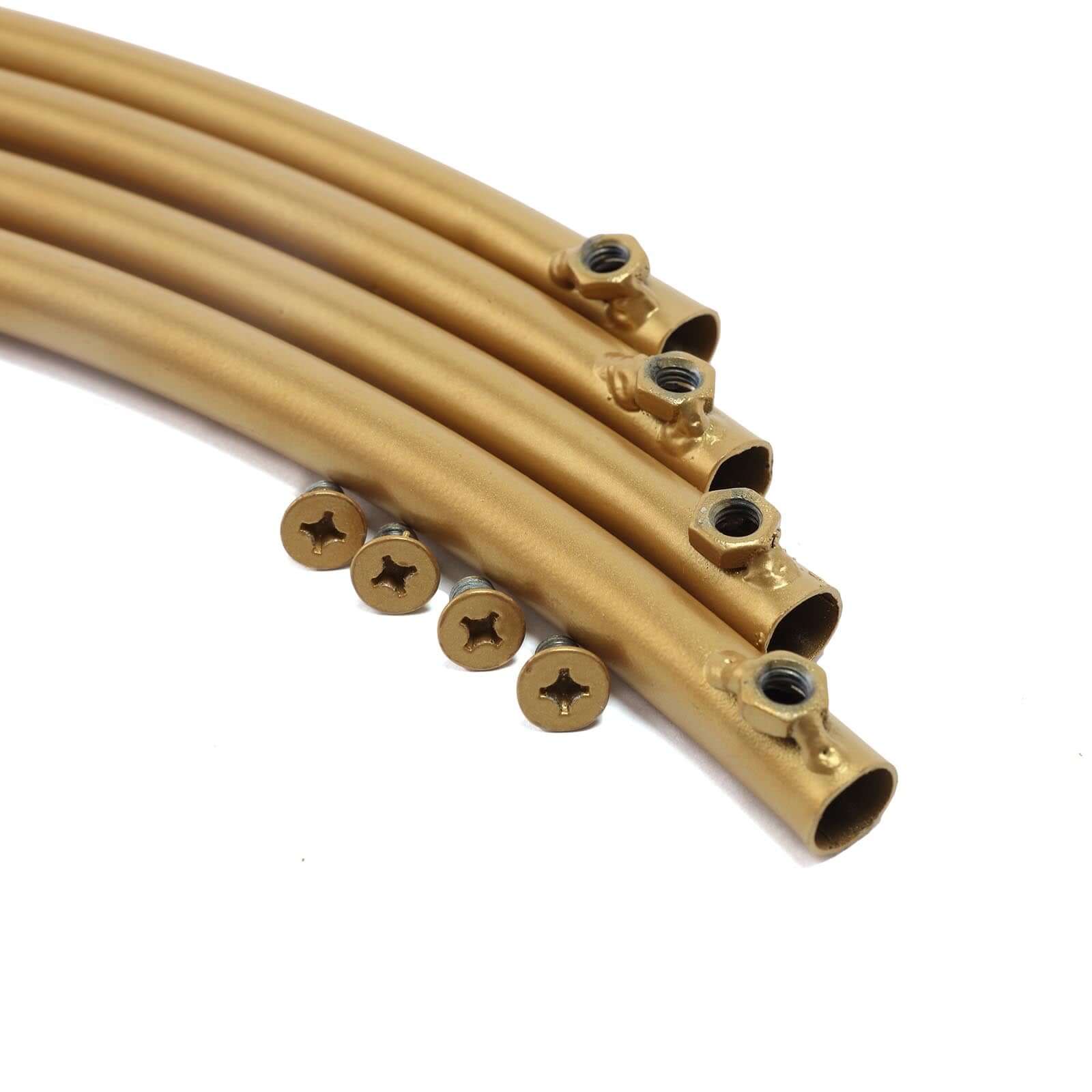 24" Gold Heavy Duty Metal Hoop Wreath, Floral Hoop