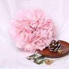 11" Pink Real Touch Artificial Silk Peonies Flower Bouquet