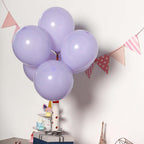 25 Pack 10" Matte Pastel Periwinkle Helium Air Latex Party Balloons