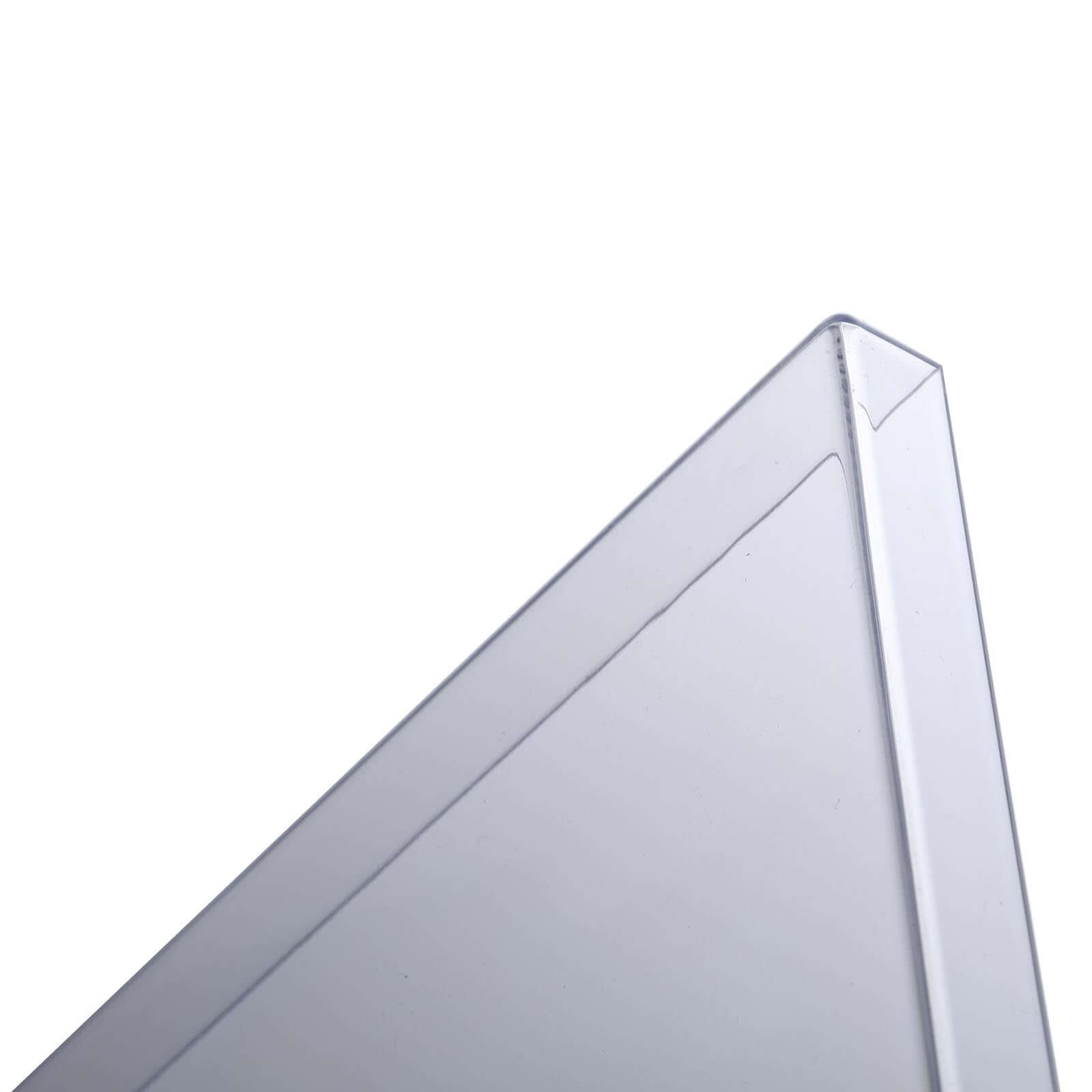 12" Clear Mirrored Acrylic Display Box, Transparent Pedestal Riser with Interchangeable Lid and Base