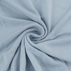 Set of 5 Dusty Blue Spandex Cylinder Pedestal Stand Covers, Stretchable Pillar Prop Covers - 160 GSM