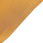 5 Pack Stretch Spandex Chair Sashes Gold - Classy Reusable Chair Bands with Silver Diamond Ring Slide Buckle 5"x14"