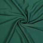 Set of 3 Matte Hunter Emerald Green Spandex Fitted Chiara Backdrop Stand Cover For Round Top Wedding Arch - 5ft, 6ft, 7ft