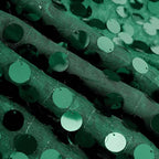 Sequin 72"x72" Table Overlay Square Tablecloth Hunter Emerald Green - Big Payette Table Cover
