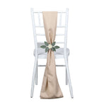 5 Pack Polyester Chair Sashes Nude 6"x108"