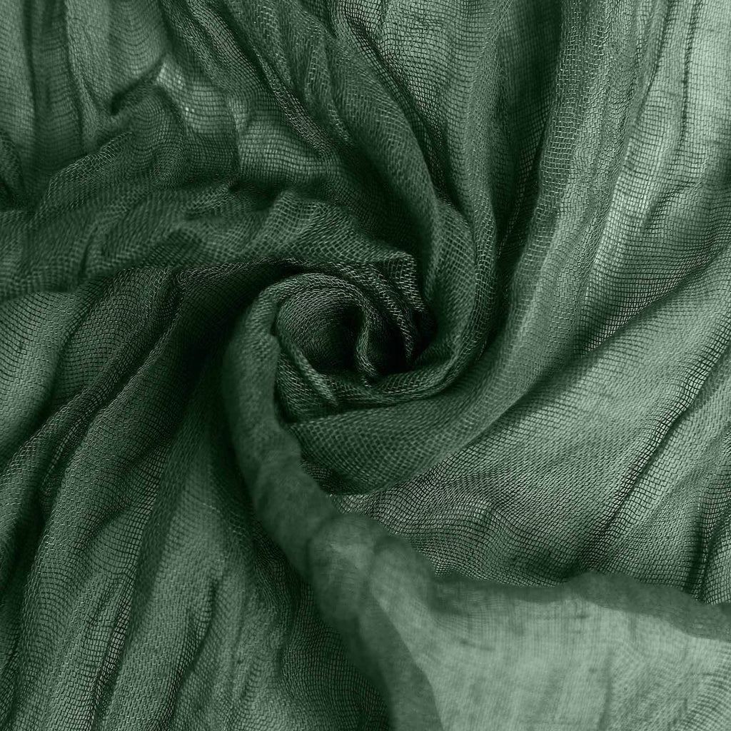 5 Pack Gauze Cheesecloth 24"x19" Napkins Olive Green Reusable Dinner Napkins