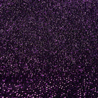 Stretch Spandex Chair Cover Purple for Folding Chairs - Metallic Shimmer Tinsel Back Design Fitted Slipcover