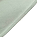 5 Pack Stretch Spandex Chair Sashes Sage Green - Fitted Finish Two Ply Heavy Duty Chair Bands 5"x12"