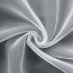 Chiffon 6ft Table Runner White - Chic Flowy & Lightweight Table Decor